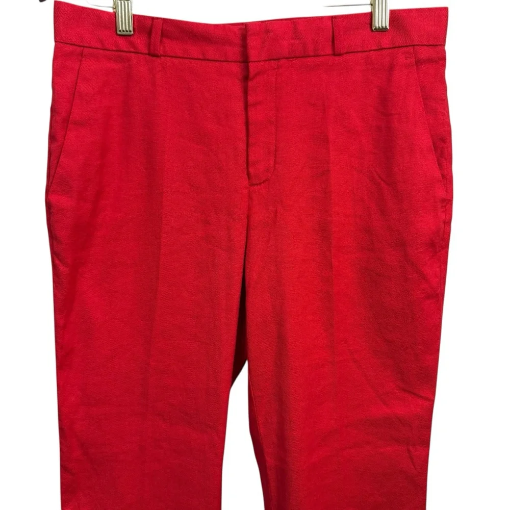 Banana Republic Avery Pants Size 6L Red